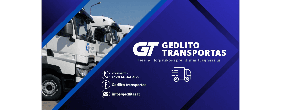 UAB "Gedlito transportas" organisation picture
