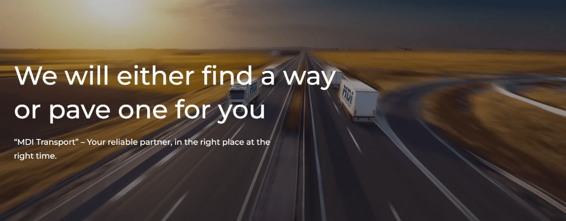 UAB "MDI Transport" organisation picture